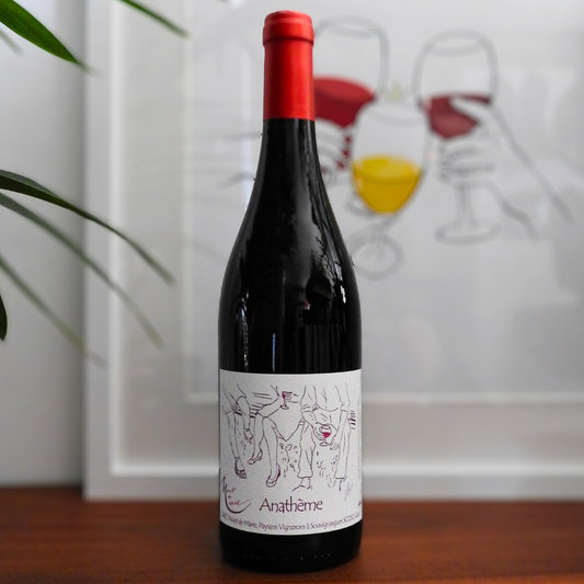 Anathème rouge 2022, Thierry Forestier, Domaine les Monts de Marie