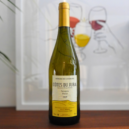 Savagnin Pressé 2020, AOP Côtes du Jura, Etienne Thiebaud, Domaine des Cavarodes