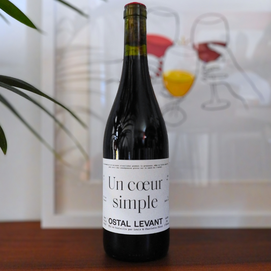 Un coeur simple 2019, Charlotte et Louis Perrot, Domaine l'Ostal Levant