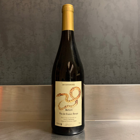 Vin de France rouge "Mattard" 2022, Etienne Thiebaud, Domaine des Cavarodes