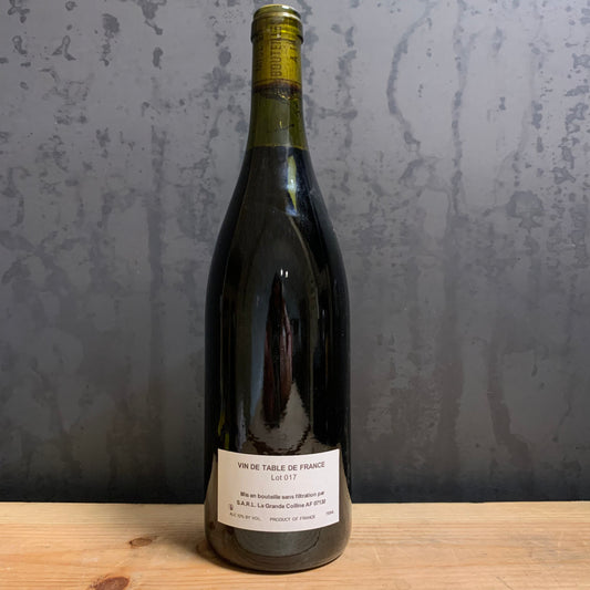 Vin de France lot 17 (ex Cornas), Hirotaké Ooka, Domaine de la Grande Colline