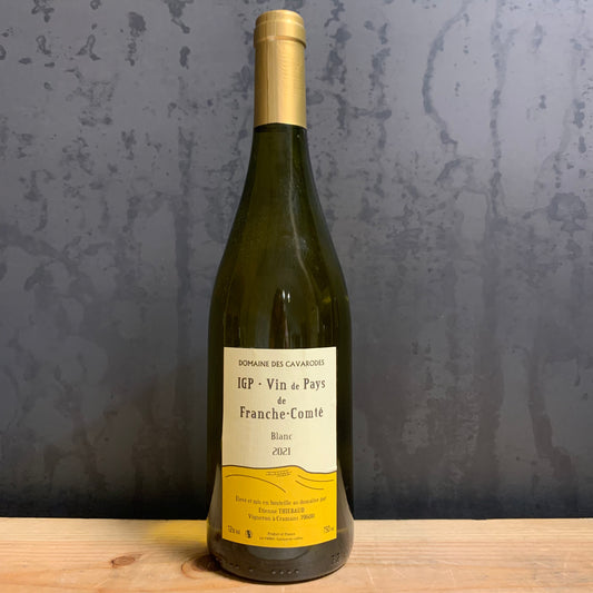Vin de Pays de Franche-Comté blanc 2021, IGP, Etienne Thiebaud, Domaine des Cavarodes