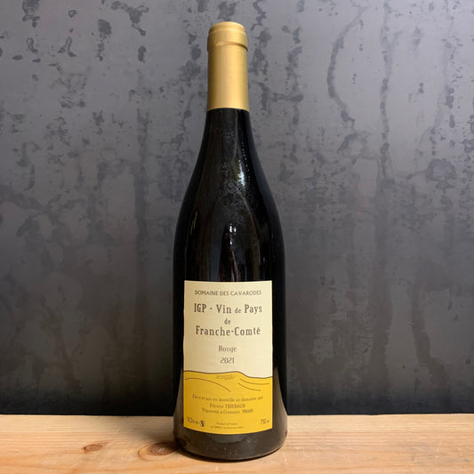 Vin de Pays de Franche-Comté rouge 2021, IGP, Etienne Thiebaud, Domaine des Cavarodes