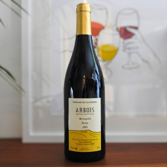 Messagelin rouge 2021, AOP Arbois, Etienne Thiebaud, Domaine des Cavarodes